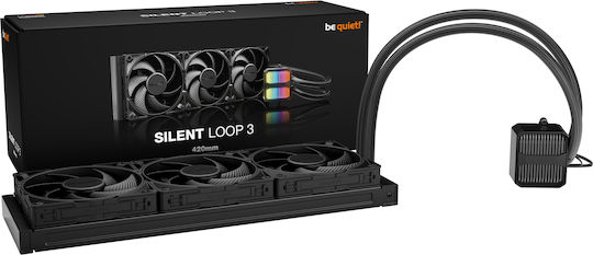 Be Quiet SILENT LOOP 3 Υδρόψυξη AIO CPU με 3 Ανεμιστήρες 140mm και ARGB Φωτισμό