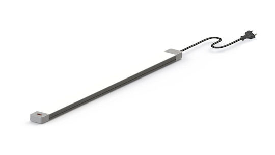 Redled Under-Cabinet LED Light 9W Cool White with Switch and Plug L60xD3.5xH1.6cm
