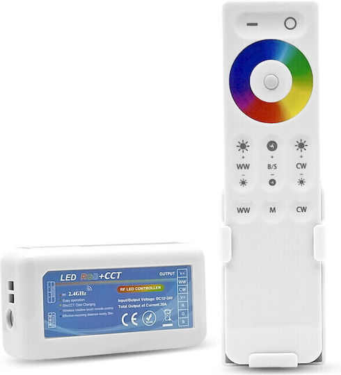 Geyer Ασύρματο RGBW Controller Αφής με Τηλεχειριστήριο 139343