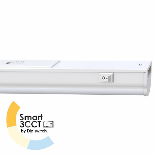 Elvhx Φωτιστικό Πάγκου Κουζίνας LED 3.5W Naturweiß mit Schalter
