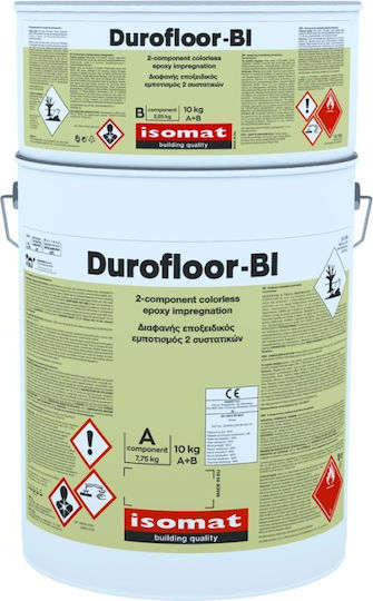 Isomat Durofloor-BI Αστάρι Διάφανο Κατάλληλο για Δομικά Υλικά 10kg