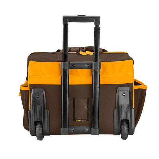Ingco Hand Wheeled Waterproof Brown Tool Bag