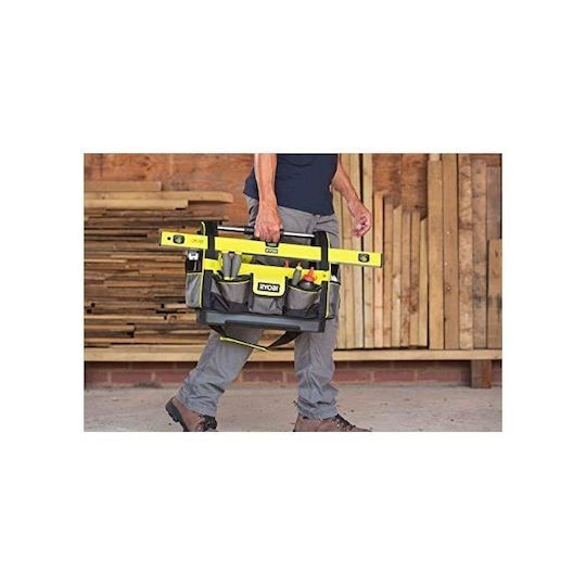 Ryobi Ryobi Werkzeugtasche Über die Schulter Offene Oberseite Wasserdichte Grüne 38lt