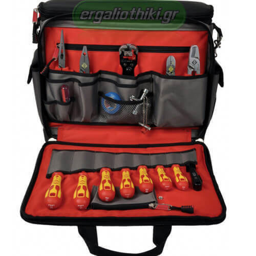 C.K. Magma Over the Shoulder Tool Bag Black L46xW21xH33cm
