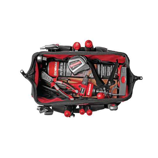 Benman Handwerkzeugtasche Schwarz