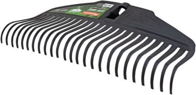 Benman 72590 Gartenrechen Rasenharke mit 25 Zähnen