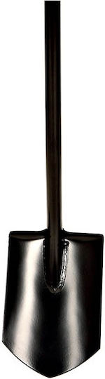 Fiskars Flat Shovel with Shaft 117cm and Metal Handle