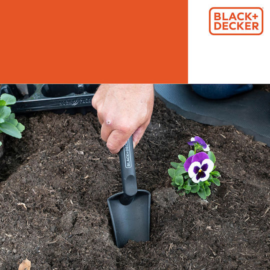 Black & Decker Hand Shovel with Plastic Handle 30.5cm