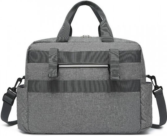 Miss Lulu Shoulder/Hand Diaper Bag EQ2411-GY Gray