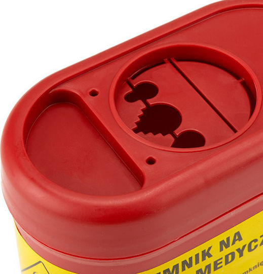 Activeshop Consumabil medical Medical Waste Container Roșu 0,7 L