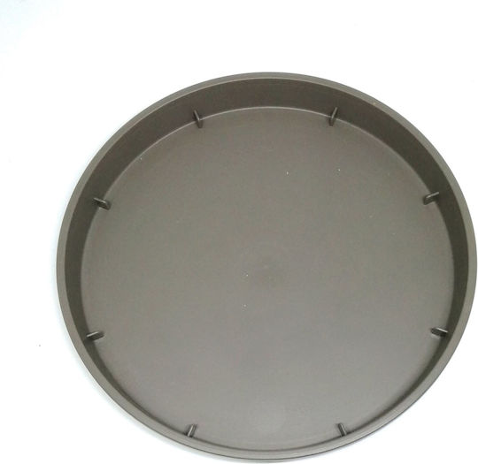 Viomes Linea Runder Untersetzer Braun 16x16cm