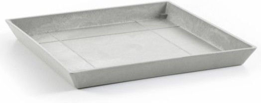 Ecopots Πιάτο Γλάστρας Γκρί 28x28εκ. 74.015.30