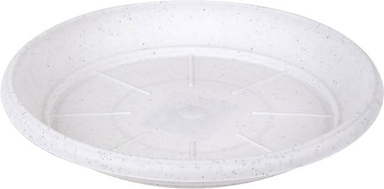 Et Plast Чиния Пот Пластмаса White 34x34бр 009084