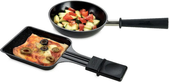 Solis Tabletop Grătar Electric Raclette Placă cu Grătar și Netedă 1400W cu Termostat Reglabil 56.5bucx27.5buccm