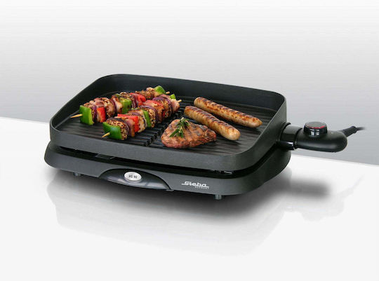 Steba VG 90 Tabletop Grătar Electric Grătar 1300W cu Termostat Reglabil 35bucx25buccm