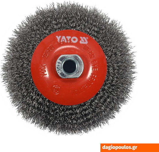 Yato YT-47612 Perie de sârmă pentru unghiular 125mm cu filet M14