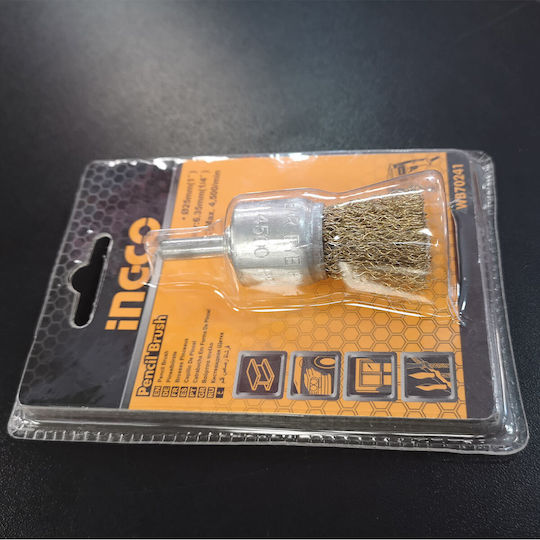 Ingco WB70241 Wire Brush for Drill 24mm
