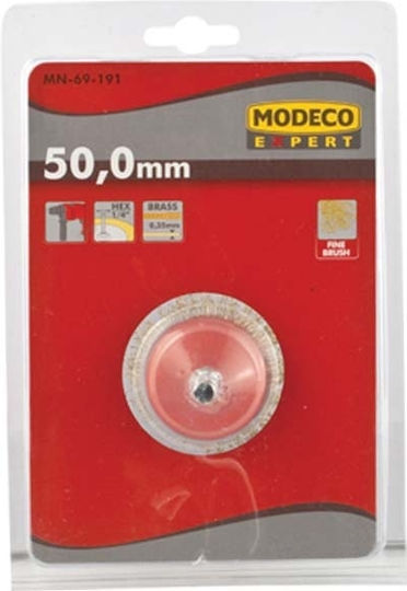 Modeco MN-69-165 Συρματόβουρτσα για Γωνιακό Τροχό 100mm