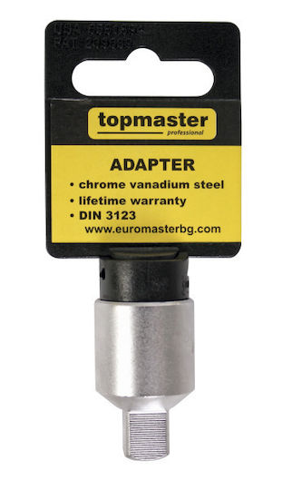 Topmaster Adapter with Socket 1/2'' and Output 3/8''