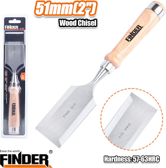 Finder 51mm with Wooden Handle
