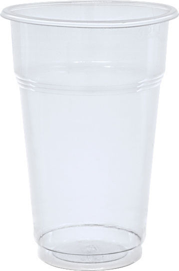 Pahar de unică folosință Plastic Transparent 250ml 50buc