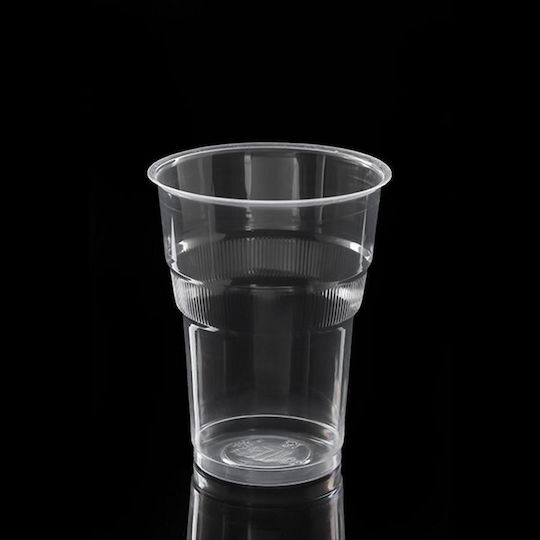 Lariplast Ποτήρι μιας Χρήσης Πλαστικό Διάφανο 250ml 50τμχ