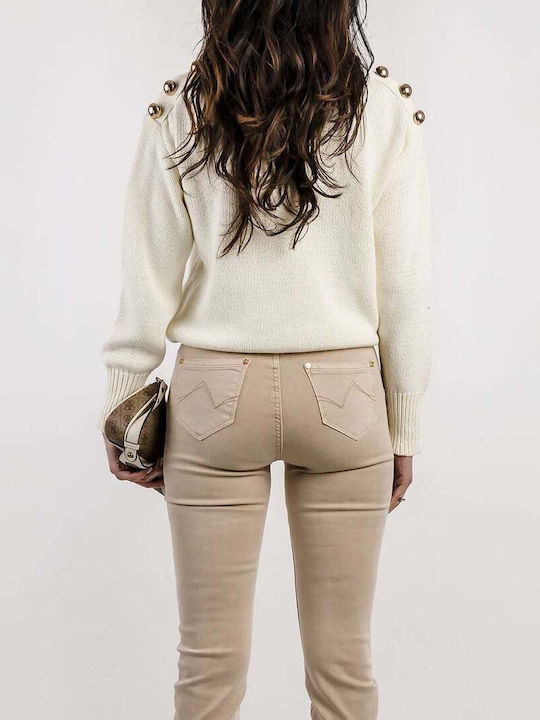 Women's Sweater Cotton Milk