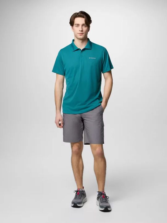 Utilizer Polo T-shirt River Blue