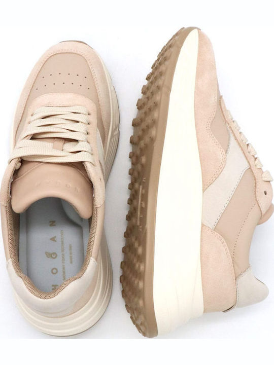 Allacciato Γυναικεία Sneakers Σομόν
