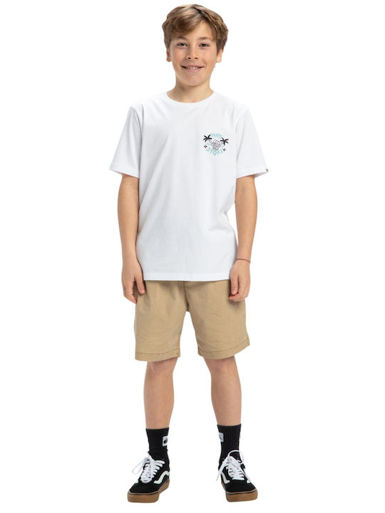 Kids' T-shirt White Ev Share Stoke