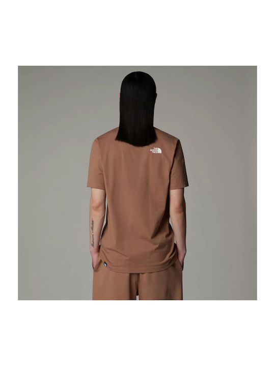 T-shirt Καφέ