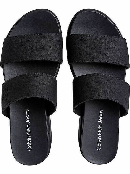 Γυναικεία Σανδάλια Flatforms Μαύρα