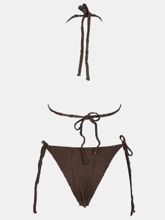 Bikini-Set 3-teilig Coffee
