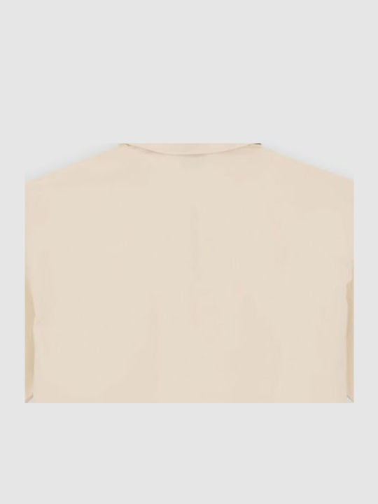 Ranch Kurzarmbluse Whitecap Grey