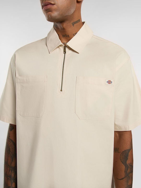 Ranch Kurzarmbluse Whitecap Grey