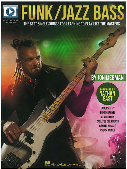 Liebman Funk Jazz Bass & Online-Audio