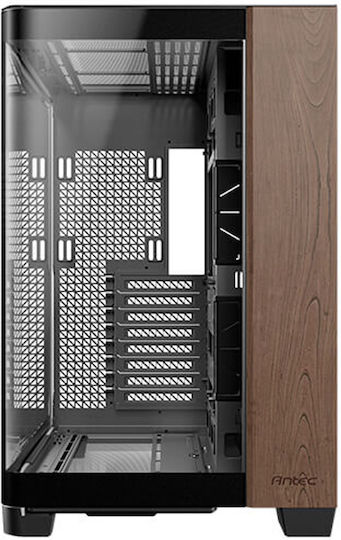 Antec C8 Геймърско Пълна Кула Компютърна Кутия със Страничен Прозорец Черна