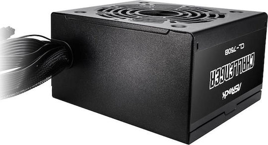 ASRock CL-750B 750W Negru Sursă de Alimentare Calculator Complet cu fir 80 Plus Bronze