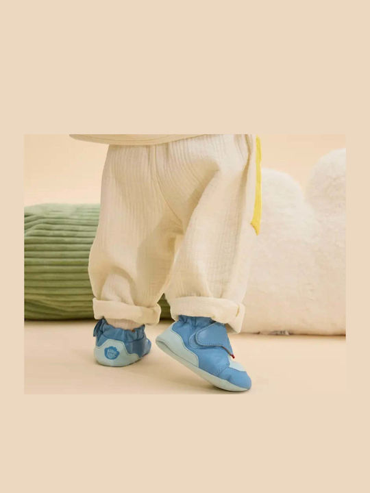 Affenzahn Baby Sneakers Soft-Sole Shoes Blue