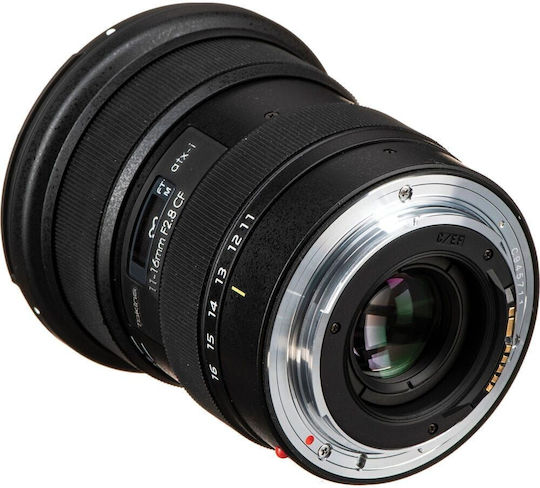Tokina Crop Camera Lens atx-i 11-16mm f/2.8 CF Ultra-Wide Zoom for Canon EF Mount Black