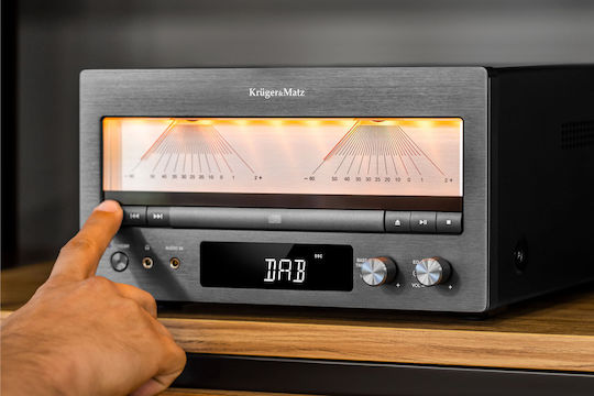 Kruger&matz Km1995-a Class A Hifi Amplifier Cd Usb Bluetooth Digital Dab+ Radio Fm