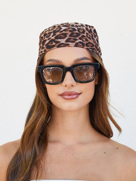 Hawkers Uptown Sunglasses with Black Plastic Frame and Black Lens
