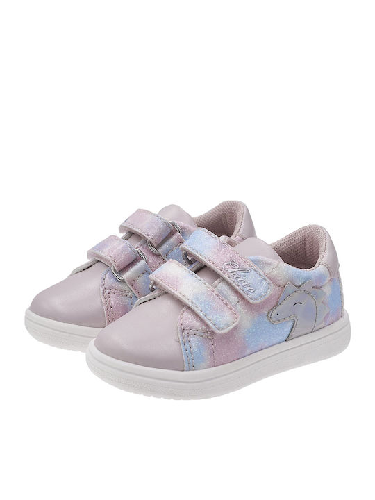 Rainbow Giustina Kinder Sneakers mit Klettverschluss Rosa