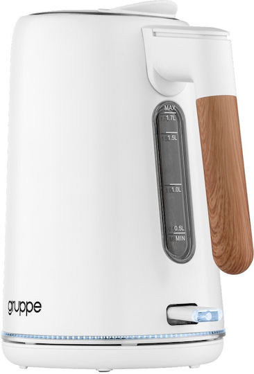 Gruppe WK-2020 Kettle 1.7lt 2200W White
