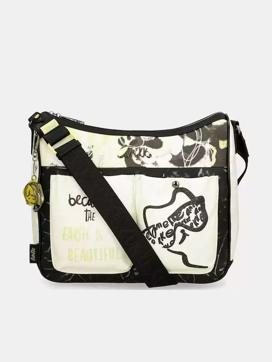 Women's Messenger Bag Black / White