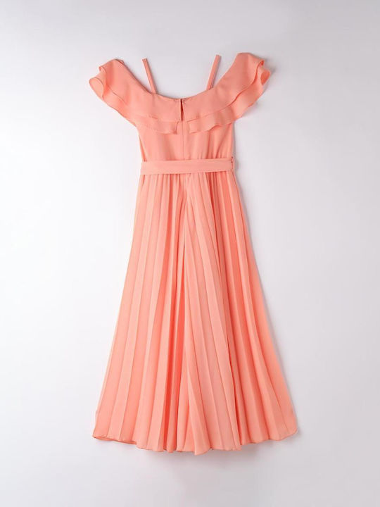 Kids' Fabric Jumpsuit Pink