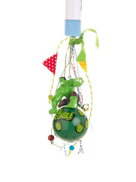 Lumanare de Paste Hulk Rotundă 25 cm (Diverse Modele)