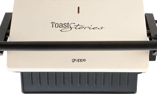 Gruppe Sandwich Maker for for 2 Sandwiches Sandwiches 800W Ivory