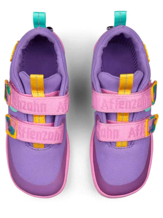 Παιδικά Sneakers με Σκρατς Μωβ