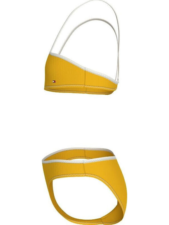 Tommy Hilfiger Kinder Badeanzug Bikini Yellow